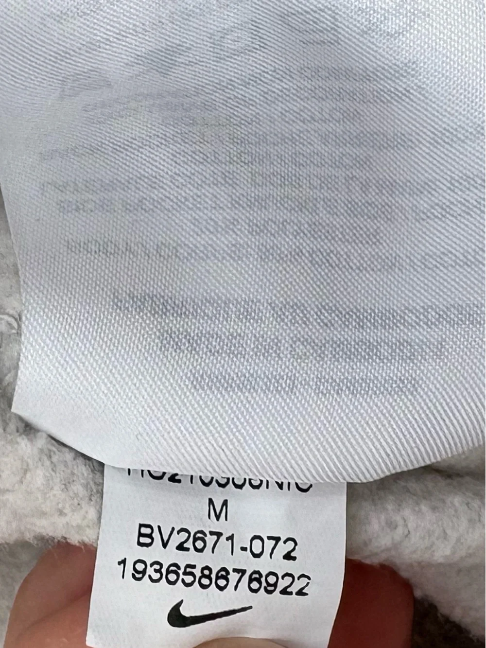 Nike Men’s Medium Ivory Sportswear Club Fleece Sweatpant Joggers Loungewear